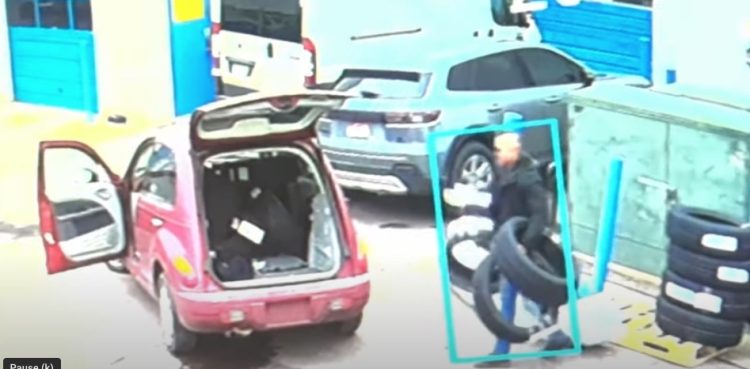 WATCH: Thief Loads Up Michelin Tires at Denver Dealership and Drives Off